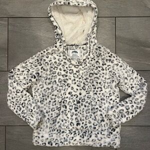 Member’s Mark Cuddly Plush Pullover Leopard Hoodie